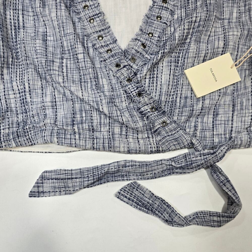 Tularosa Estelle Top in Deep Blue - Picture 3 of 13